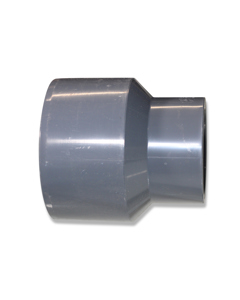 Reducing socket 125/110 x 75I PVC NP16